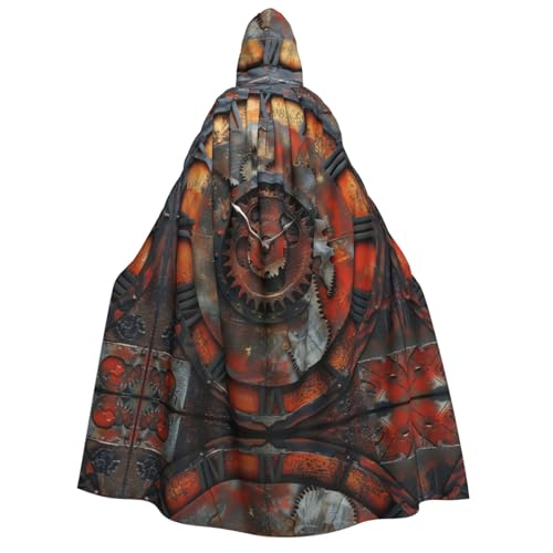 LLOTPQ Clock Gear Full Print Erwachsene Kapuzenumhang für Männer und Frauen - Perfekt für Cosplay, Halloween, Themenpartys und mehr LLOTPQ Clock Gear Full Print Erwachsene Kapuzenumhang für Männer und Frauen - Perfekt für Cosplay, Halloween, Themenpartys und mehr von LLOTPQ