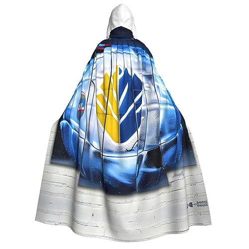 LLOTPQ Eishockey-Kunstmuster, Volldruck, Erwachsenen-Kapuzenumhang für Männer und Frauen, perfekt für Cosplay, Halloween, Themenpartys und mehr LLOTPQ Eishockey-Kunstmuster, Volldruck, Erwachsenen-Kapuzenumhang für Männer und Frauen, perfekt für Cosplay, Halloween, Themenpartys und mehr von LLOTPQ