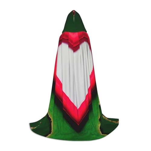 M Halloween Kapuzenumhang Valentinstag Liebe Druck für Erwachsene Unisex Kostüm Zubehör für Partys, Karneval und mehr M Halloween Kapuzenumhang Valentinstag Liebe Druck für Erwachsene Unisex Kostüm Zubehör für Partys, Karneval und mehr von LLOTPQ