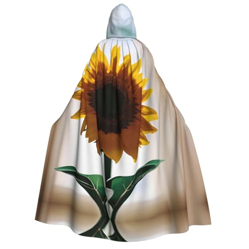Unisex Erwachsene Halloween Kapuzenumhang - Schöne Sonnenblumen Volldruck Kostüm Umhang für Partys, Karneval, Comic Ausstellungen Unisex Erwachsene Halloween Kapuzenumhang - Schöne Sonnenblumen Volldruck Kostüm Umhang für Partys, Karneval, Comic Ausstellungen von LLOTPQ