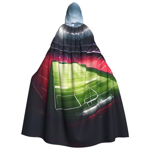 Unisex Erwachsene Halloween Kapuzenumhang - Stadion Fußball Satdium Feld Licht Nacht Volldruck Kostüm Umhang für Partys, Karneval, Comic Ausstellungen Unisex Erwachsene Halloween Kapuzenumhang - Stadion Fußball Satdium Feld Licht Nacht Volldruck Kostüm Umhang für Partys, Karneval, Comic Ausstellungen von LLOTPQ