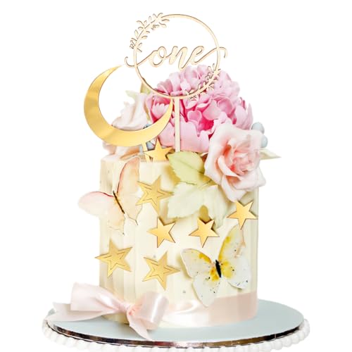 1 Set Tortendeko 1. Geburtstag,1. Cake Topper Geburtstag,Mond Sterne Kuchendeko 1 Geburtstage für Mädchen Junge,Geburtstage,Hochzeiten,Taufen,Babypartys,Paar Einjähriges Jubiläum 1 Set Tortendeko 1. Geburtstag,1. Cake Topper Geburtstag,Mond Sterne Kuchendeko 1 Geburtstage für Mädchen Junge,Geburtstage,Hochzeiten,Taufen,Babypartys,Paar Einjähriges Jubiläum von LLOUSSAK