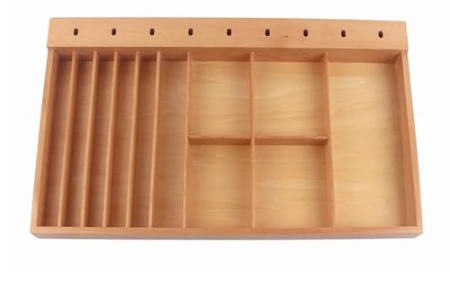 LLTCMYGS Aufbewahrungs- und Klassifizierungstabletts aus Holz für Kinder, Montessori handgefertigte Wohnbereiche Werkzeuge für die Früherziehung LLTCMYGS Aufbewahrungs- und Klassifizierungstabletts aus Holz für Kinder, Montessori handgefertigte Wohnbereiche Werkzeuge für die Früherziehung von LLTCMYGS