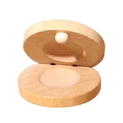 LLTCMYGS Baby Holz Percussion Board Spielzeug, Montessori Percussion Instrumente Kastagnetten von LLTCMYGS