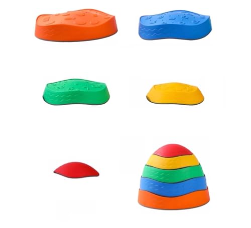 LLTCMYGS Balance Stone Kinder Sinn Sinn Requisiten, Kinder über den Fluss Stein Spielzeug LLTCMYGS Balance Stone Kinder Sinn Sinn Requisiten, Kinder über den Fluss Stein Spielzeug von LLTCMYGS