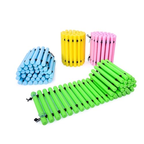 LLTCMYGS Balanced-Track-Sensorgeräte für Kinder, Spielzeug für taktile Sportbretter für Kinder (4 Sets),Macaron Colors von LLTCMYGS