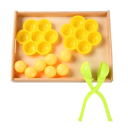 LLTCMYGS Ballpickspielzeug aus Kunststoff, Montessori-Feinmotorik, Entwicklung der Hand-Auge-Koordination von LLTCMYGS