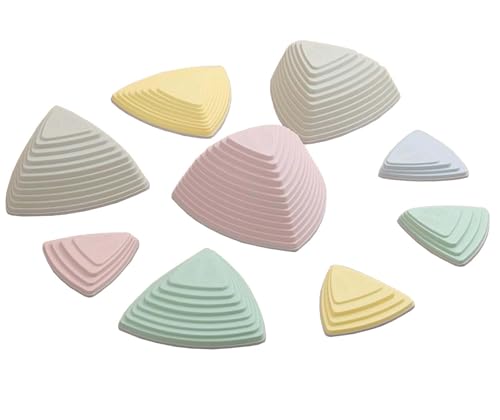 LLTCMYGS Cross River Stone Kinder-Trainingsspielzeug für die frühe Bildung Sinn Neunteiliges Set, geeignet zum Training der Gleichgewichtsfähigkeit von Kindern,Macaron Colors LLTCMYGS Cross River Stone Kinder-Trainingsspielzeug für die frühe Bildung Sinn Neunteiliges Set, geeignet zum Training der Gleichgewichtsfähigkeit von Kindern,Macaron Colors von LLTCMYGS