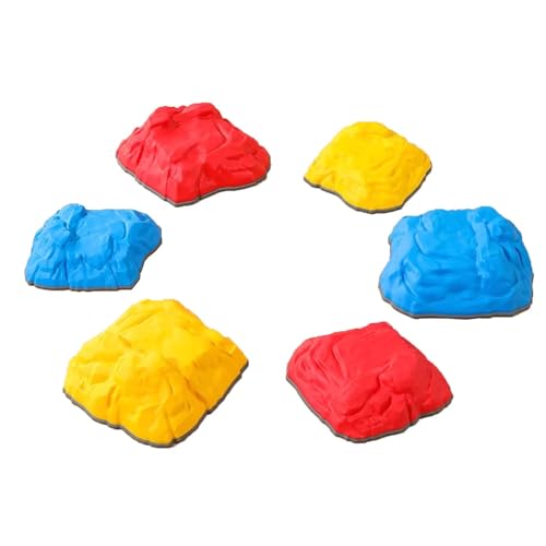 LLTCMYGS Das Kinder-Trittbrett Balance Stone Set fördert die Koordination, das Gleichgewicht und die Kraft des Körpers,Color LLTCMYGS Das Kinder-Trittbrett Balance Stone Set fördert die Koordination, das Gleichgewicht und die Kraft des Körpers,Color von LLTCMYGS