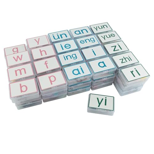 LLTCMYGS Das dreiteilige Pinyin-Set in der Montessori-Sprache, Chinesischunterricht für Kinder LLTCMYGS Das dreiteilige Pinyin-Set in der Montessori-Sprache, Chinesischunterricht für Kinder von LLTCMYGS