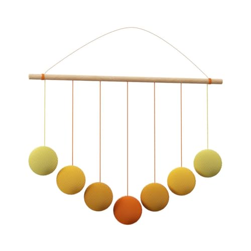 LLTCMYGS Farbverlaufskugel visuelles Spielzeug, Montessori Essential Mobile Hängende Lernhilfen,Gelb LLTCMYGS Farbverlaufskugel visuelles Spielzeug, Montessori Essential Mobile Hängende Lernhilfen,Gelb von LLTCMYGS