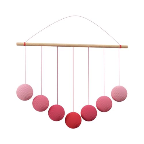 LLTCMYGS Farbverlaufskugel visuelles Spielzeug, Montessori Essential Mobile Hängende Lernhilfen,Rot LLTCMYGS Farbverlaufskugel visuelles Spielzeug, Montessori Essential Mobile Hängende Lernhilfen,Rot von LLTCMYGS