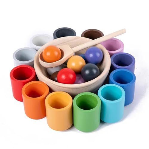 LLTCMYGS Früherziehung Farbabstimmung Sortierbecher Lehrmittel, Baby Hand-Auge-Koordination Training Spielzeug,Twelve Color Cup Set LLTCMYGS Früherziehung Farbabstimmung Sortierbecher Lehrmittel, Baby Hand-Auge-Koordination Training Spielzeug,Twelve Color Cup Set von LLTCMYGS