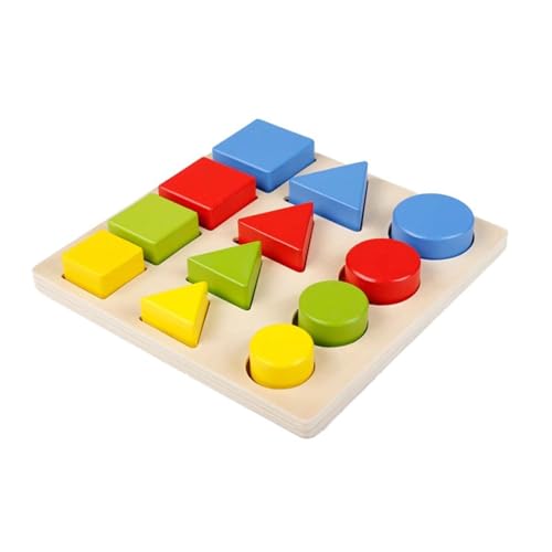 LLTCMYGS Geometrische Form Größenerkennung Puzzle Unterricht AIDS, Montessori Holzpuzzles LLTCMYGS Geometrische Form Größenerkennung Puzzle Unterricht AIDS, Montessori Holzpuzzles von LLTCMYGS