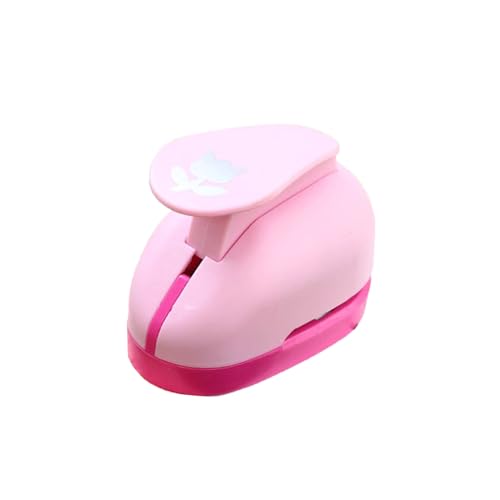 LLTCMYGS Handgepresste Papierrequisiten für Kinder, kreativer Stanzembosser DIY-Musterform,Rosa von LLTCMYGS