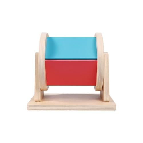 LLTCMYGS Hölzerne inspirierte Spinntrommel lehrt AIDS, Montessori Hand-Auge-Koordinationsspielzeug LLTCMYGS Hölzerne inspirierte Spinntrommel lehrt AIDS, Montessori Hand-Auge-Koordinationsspielzeug von LLTCMYGS