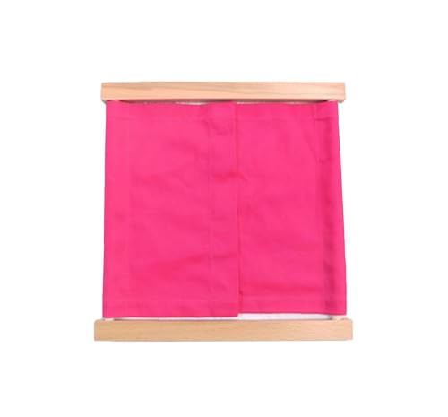 LLTCMYGS Hölzerner Kleiderrahmen Lehre AIDS, Montessori Dressing Busy Board,Model c von LLTCMYGS