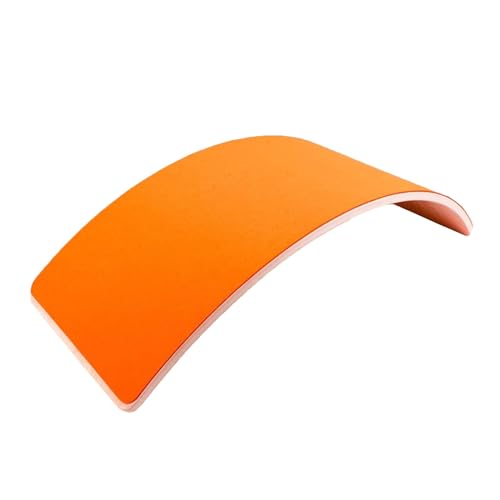 LLTCMYGS Hölzernes Balance Board für Kinder, Indoor-Balance-Biegewippe, Fokus auf Körperkoordination,Orange LLTCMYGS Hölzernes Balance Board für Kinder, Indoor-Balance-Biegewippe, Fokus auf Körperkoordination,Orange von LLTCMYGS