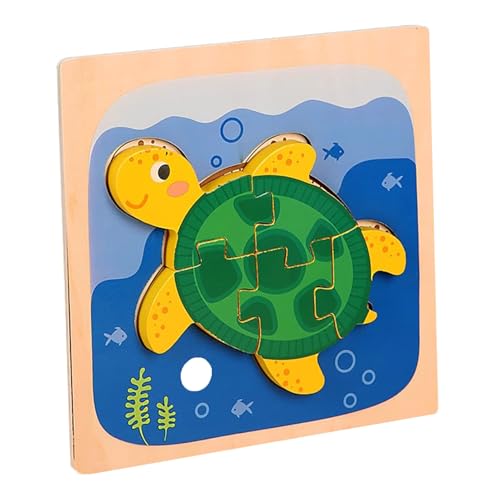 LLTCMYGS Holz Meerestier Puzzle Bausteine Spielzeug, Montessori Vorschule Bildung Puzzles,Turtle LLTCMYGS Holz Meerestier Puzzle Bausteine Spielzeug, Montessori Vorschule Bildung Puzzles,Turtle von LLTCMYGS