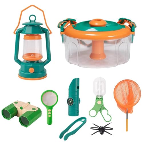 LLTCMYGS Insektensammlung und Beobachtungsset Spielzeug, Kinder Sommer Abenteuer Outdoor Spielzeug,Orange Green LLTCMYGS Insektensammlung und Beobachtungsset Spielzeug, Kinder Sommer Abenteuer Outdoor Spielzeug,Orange Green von LLTCMYGS