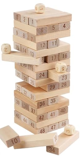 LLTCMYGS Kinder Holz BAU Turm Spielzeug, Kinder Zeichnen Holzblock Spiel Interaktive Requisiten,48 medium LLTCMYGS Kinder Holz BAU Turm Spielzeug, Kinder Zeichnen Holzblock Spiel Interaktive Requisiten,48 medium von LLTCMYGS