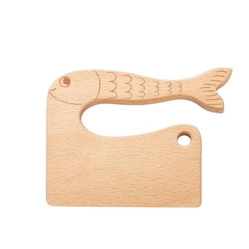 LLTCMYGS Kinder Holz Simulation Küchenmesser Spielzeug, Safe Mini Holz Messer Spiel Haus Spielzeug,Large Fish Tail LLTCMYGS Kinder Holz Simulation Küchenmesser Spielzeug, Safe Mini Holz Messer Spiel Haus Spielzeug,Large Fish Tail von LLTCMYGS
