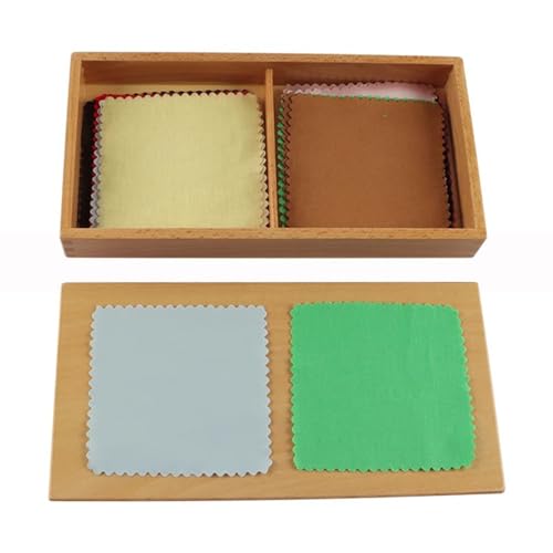 LLTCMYGS Kinder Montessori Stoff Stoffbox Rial Spielzeug, Vorschule Sensorische Stoffbox Lehrmittel LLTCMYGS Kinder Montessori Stoff Stoffbox Rial Spielzeug, Vorschule Sensorische Stoffbox Lehrmittel von LLTCMYGS