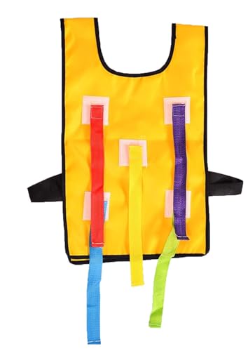 LLTCMYGS Kinder Outdoor Sport Catch Tail Spielzeug, Spiele Sport Integrationssinn Trainingsgeräte,Gelb von LLTCMYGS