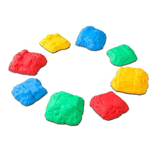 LLTCMYGS Kinder Sense Training Simulation River Stone Set, Indoor-Training Balance Requisiten Set,Color LLTCMYGS Kinder Sense Training Simulation River Stone Set, Indoor-Training Balance Requisiten Set,Color von LLTCMYGS