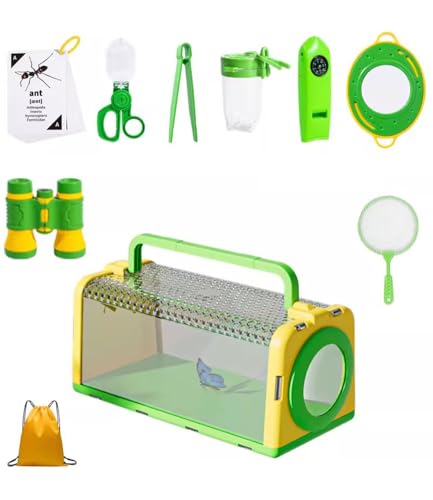 LLTCMYGS Kinder-Sommer-Outdoor-Erkundungsset, Insektensammlung und Beobachtungsset Spielzeug LLTCMYGS Kinder-Sommer-Outdoor-Erkundungsset, Insektensammlung und Beobachtungsset Spielzeug von LLTCMYGS