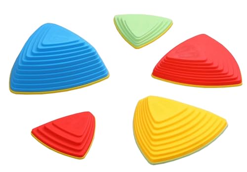 LLTCMYGS Kinder auf der Anderen Seite des Flusses Stone Sense System Trainingsgeräte, Früherziehung Balance Touch Toys Fünfteiliges Set,A LLTCMYGS Kinder auf der Anderen Seite des Flusses Stone Sense System Trainingsgeräte, Früherziehung Balance Touch Toys Fünfteiliges Set,A von LLTCMYGS