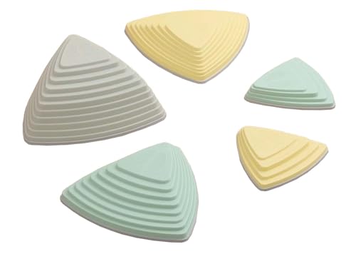 LLTCMYGS Kinder auf der Anderen Seite des Flusses Stone Sense System Trainingsgeräte, Früherziehung Balance Touch Toys Fünfteiliges Set,B LLTCMYGS Kinder auf der Anderen Seite des Flusses Stone Sense System Trainingsgeräte, Früherziehung Balance Touch Toys Fünfteiliges Set,B von LLTCMYGS