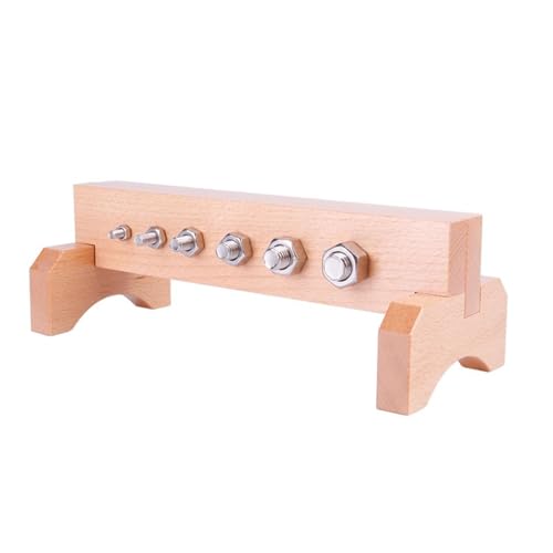 LLTCMYGS Lehrmittel zum Anziehen von Holzschrauben, Montessori-Training für das tägliche Leben,Model b LLTCMYGS Lehrmittel zum Anziehen von Holzschrauben, Montessori-Training für das tägliche Leben,Model b von LLTCMYGS