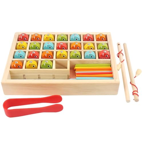 LLTCMYGS Magnetisches Angelspielzeug für Kinder, Montessori Früherziehung Farbklassifizierung Unterricht AIDS LLTCMYGS Magnetisches Angelspielzeug für Kinder, Montessori Früherziehung Farbklassifizierung Unterricht AIDS von LLTCMYGS