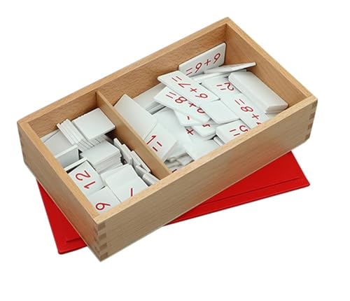 LLTCMYGS Mathematische Additionsoperation Box, Montessori Lehrmittel für mathematische Operationen LLTCMYGS Mathematische Additionsoperation Box, Montessori Lehrmittel für mathematische Operationen von LLTCMYGS
