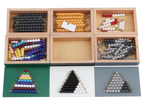 LLTCMYGS Mathematische Perlenbank-Spielbetriebsunterstützung, Montessori Vorschulperlen-Spielzeug LLTCMYGS Mathematische Perlenbank-Spielbetriebsunterstützung, Montessori Vorschulperlen-Spielzeug von LLTCMYGS