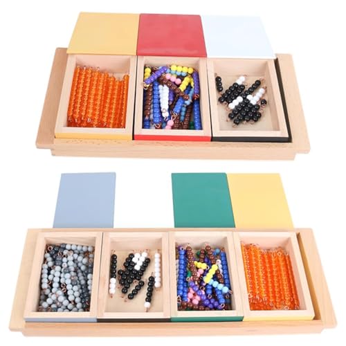 LLTCMYGS Mathematische Perlenmaterialien, Montessori-Mathematik-Lernhilfen Additions- und Subtraktionshilfen LLTCMYGS Mathematische Perlenmaterialien, Montessori-Mathematik-Lernhilfen Additions- und Subtraktionshilfen von LLTCMYGS