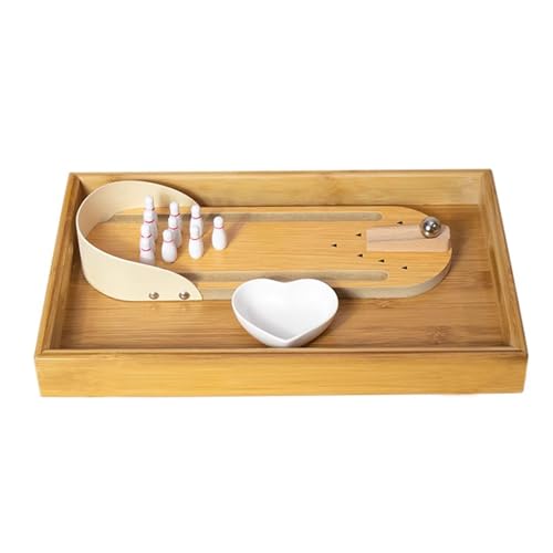 LLTCMYGS Mini-Bowling-Set aus Holz, Montessori-Früherziehung Hand-Auge-Koordination AIDS LLTCMYGS Mini-Bowling-Set aus Holz, Montessori-Früherziehung Hand-Auge-Koordination AIDS von LLTCMYGS