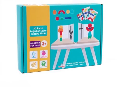 LLTCMYGS Montessori 3D-Baustein-Projektionsset, Denktraining für Kinder Pädagogische Hilfsmittel LLTCMYGS Montessori 3D-Baustein-Projektionsset, Denktraining für Kinder Pädagogische Hilfsmittel von LLTCMYGS