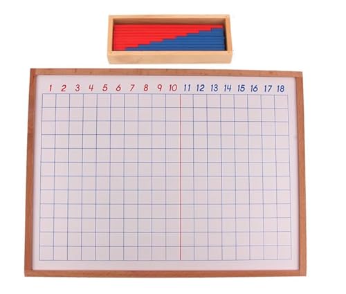 LLTCMYGS Montessori-Additions- und Subtraktions-Arithmetikbrett, Mathematische Operation, Lehrmittel,Addition von LLTCMYGS