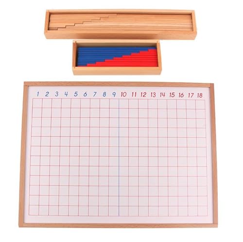 LLTCMYGS Montessori-Additions- und Subtraktions-Arithmetikbrett, Mathematische Operation, Lehrmittel,Subtraction von LLTCMYGS