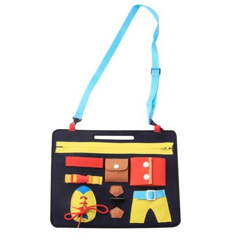 LLTCMYGS Montessori Baby Fine Movement Training Rucksack, EIN Geschenk für die frühe Bildung für Babys,Black b LLTCMYGS Montessori Baby Fine Movement Training Rucksack, EIN Geschenk für die frühe Bildung für Babys,Black b von LLTCMYGS
