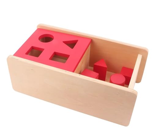 LLTCMYGS Montessori Baby Imbucare Box, eine hölzerne Spielzeugkiste für Kinder im Vorschulalter LLTCMYGS Montessori Baby Imbucare Box, eine hölzerne Spielzeugkiste für Kinder im Vorschulalter von LLTCMYGS