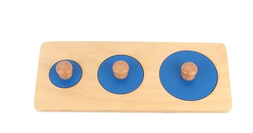 LLTCMYGS Montessori Baby Puzzle Panel Spielzeug, Holz Geometrie Bestellung Puzzle Board, Kinderspielzeug,Model a von LLTCMYGS