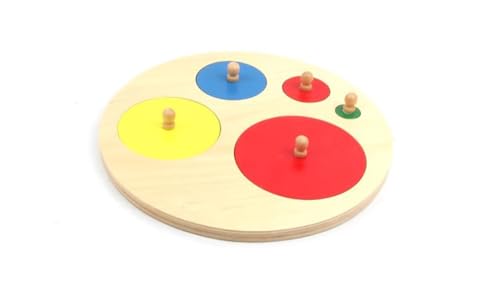 LLTCMYGS Montessori Baby Puzzle Panel Spielzeug, Holz Geometrie Bestellung Puzzle Board, Kinderspielzeug,Model b von LLTCMYGS
