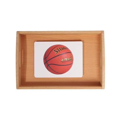 LLTCMYGS Montessori Ball Card Sprachunterricht AIDS, Vorschule Sprachunterricht Spielzeug von LLTCMYGS