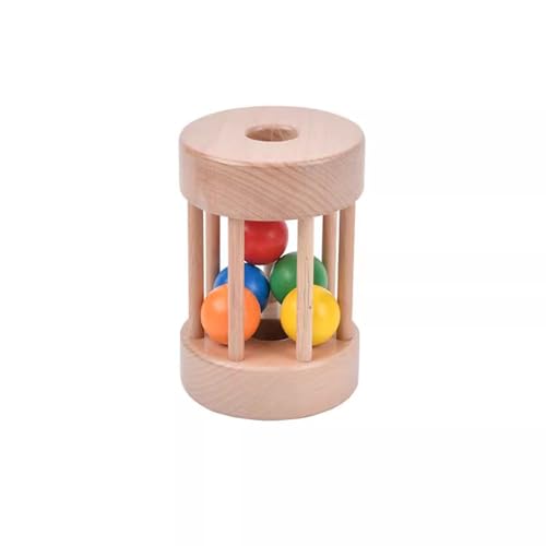 LLTCMYGS Montessori Ball Rolltrommel Kinderspielzeug, sensorische Lehrmittel für die frühe Vorschule von LLTCMYGS