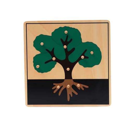 LLTCMYGS Montessori Baum Puzzle, Tafel für frühkindliche Bildung, Holz Baum Puzzle Lehrmittel LLTCMYGS Montessori Baum Puzzle, Tafel für frühkindliche Bildung, Holz Baum Puzzle Lehrmittel von LLTCMYGS