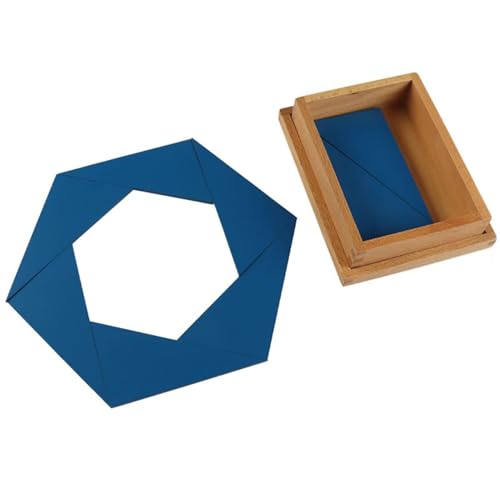 LLTCMYGS Montessori Blaue Dreiecke BAU Spielzeug, 12 Stück Blaue Dreiecke Mathematik Holzspielzeug LLTCMYGS Montessori Blaue Dreiecke BAU Spielzeug, 12 Stück Blaue Dreiecke Mathematik Holzspielzeug von LLTCMYGS