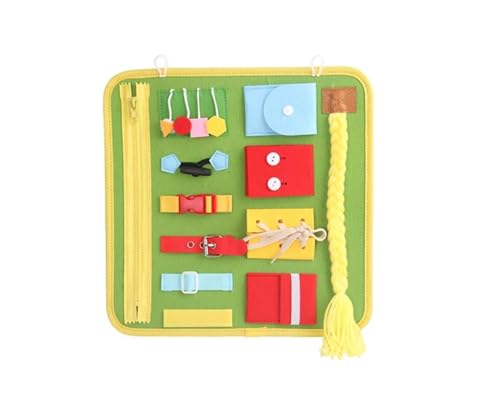 LLTCMYGS Montessori Busy Board Sensorisches Spielzeug, Lernspielzeug für Kinder im Vorschulalter,Model c von LLTCMYGS